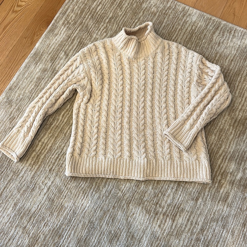 Women’s mock neck sweater